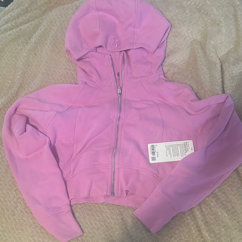 Pink lululemon zip up